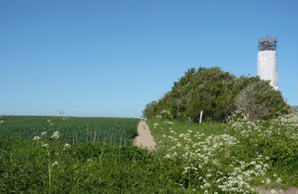 Strandweg zum Leuchtturm